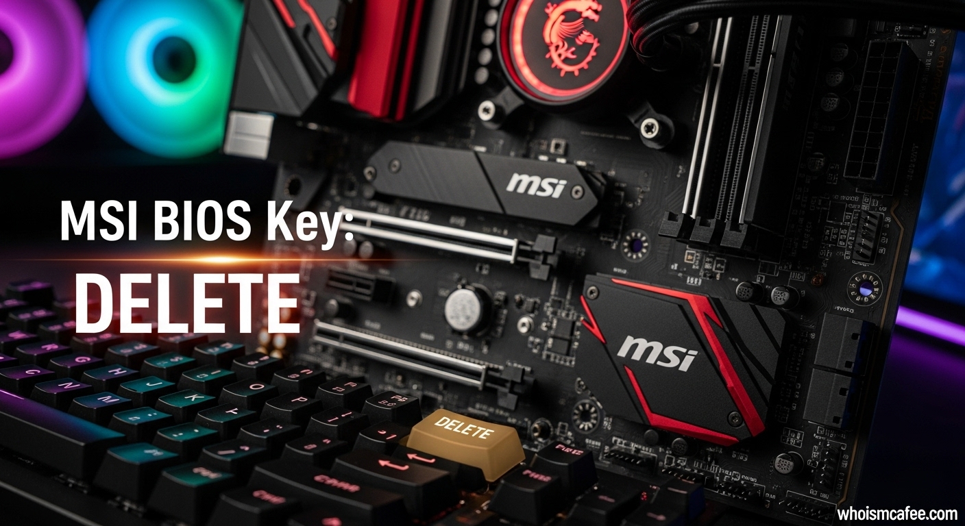 BIOS Key for MSI Motherboard
