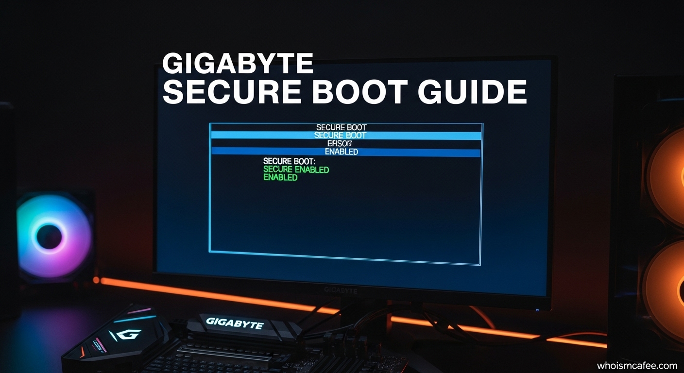 Enable Secure Boot GIGABYTE
