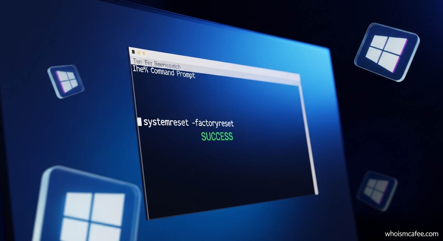 How to Factory Reset from Command Prompt in Windows? September 2025