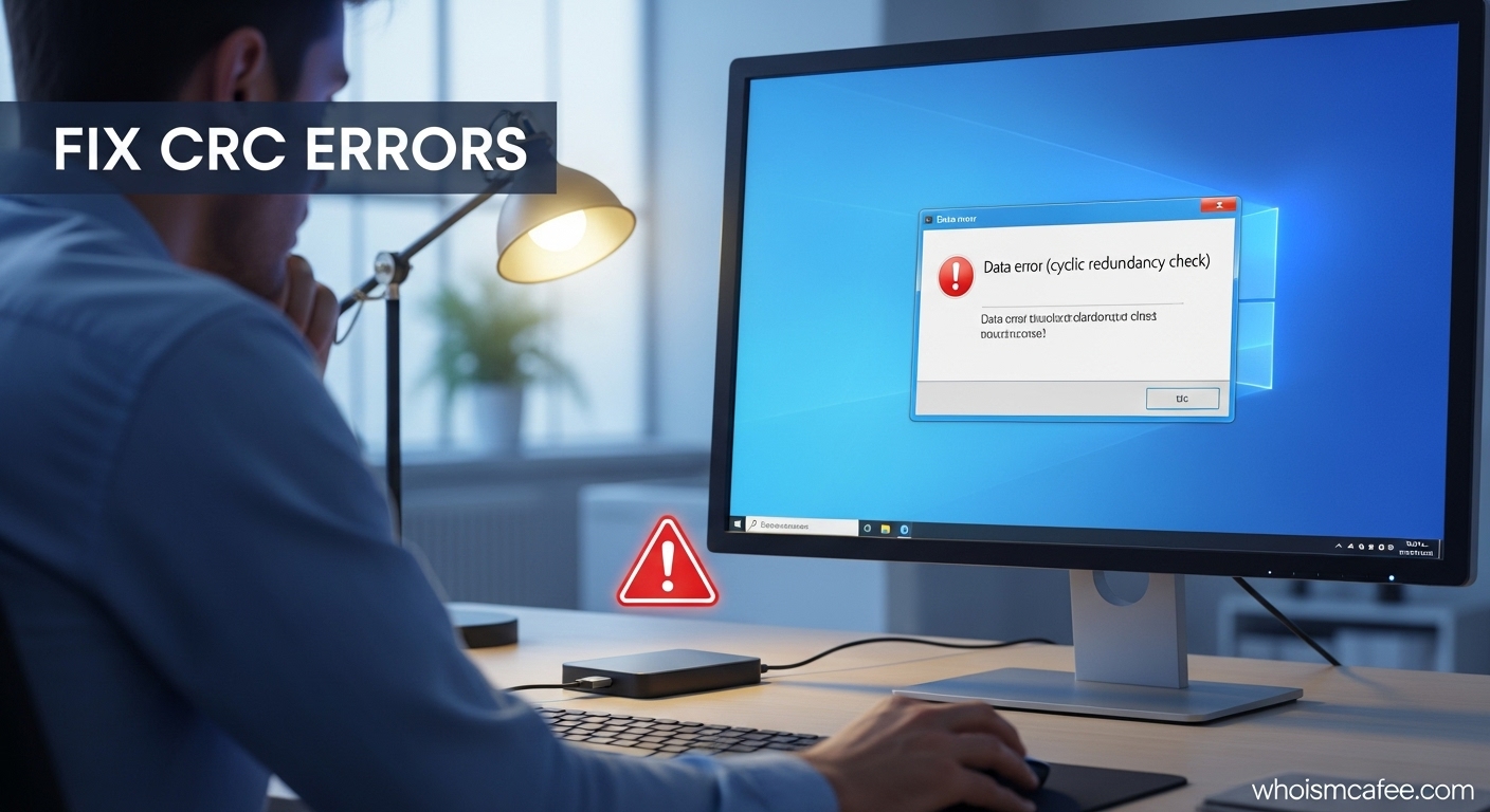 Fix Cyclic Redundancy Check Errors on Windows | Easy Solutions