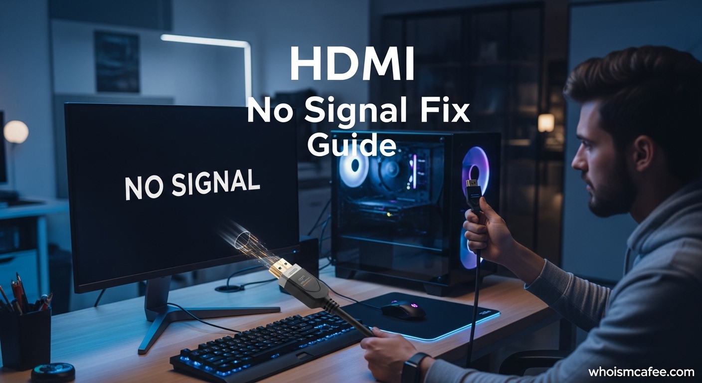 HDMI Plugged In But No Signal PC? Quick Fixes | September 2025