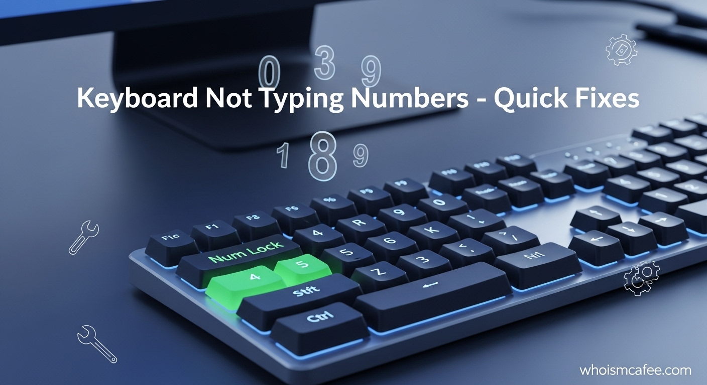 Keyboard Not Typing Numbers? 9 Easy Fixes That Work September 2025