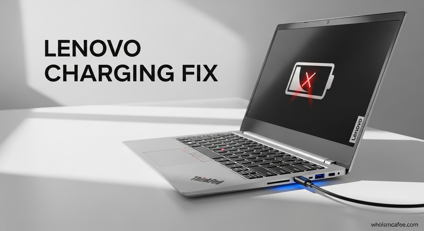 Lenovo Not Charging When Plugged In
