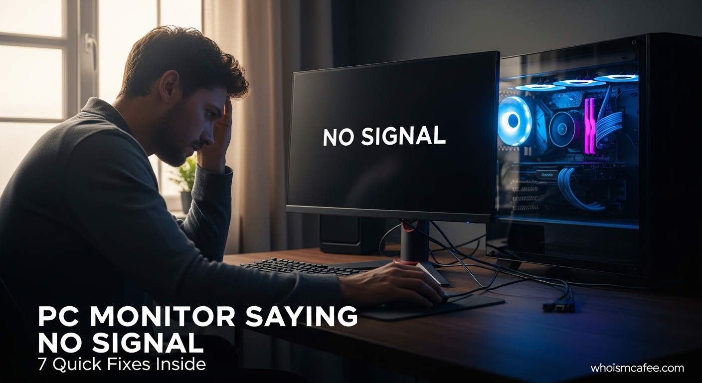 PC Monitor Saying No Signal? 7 Quick Fixes For September 2025
