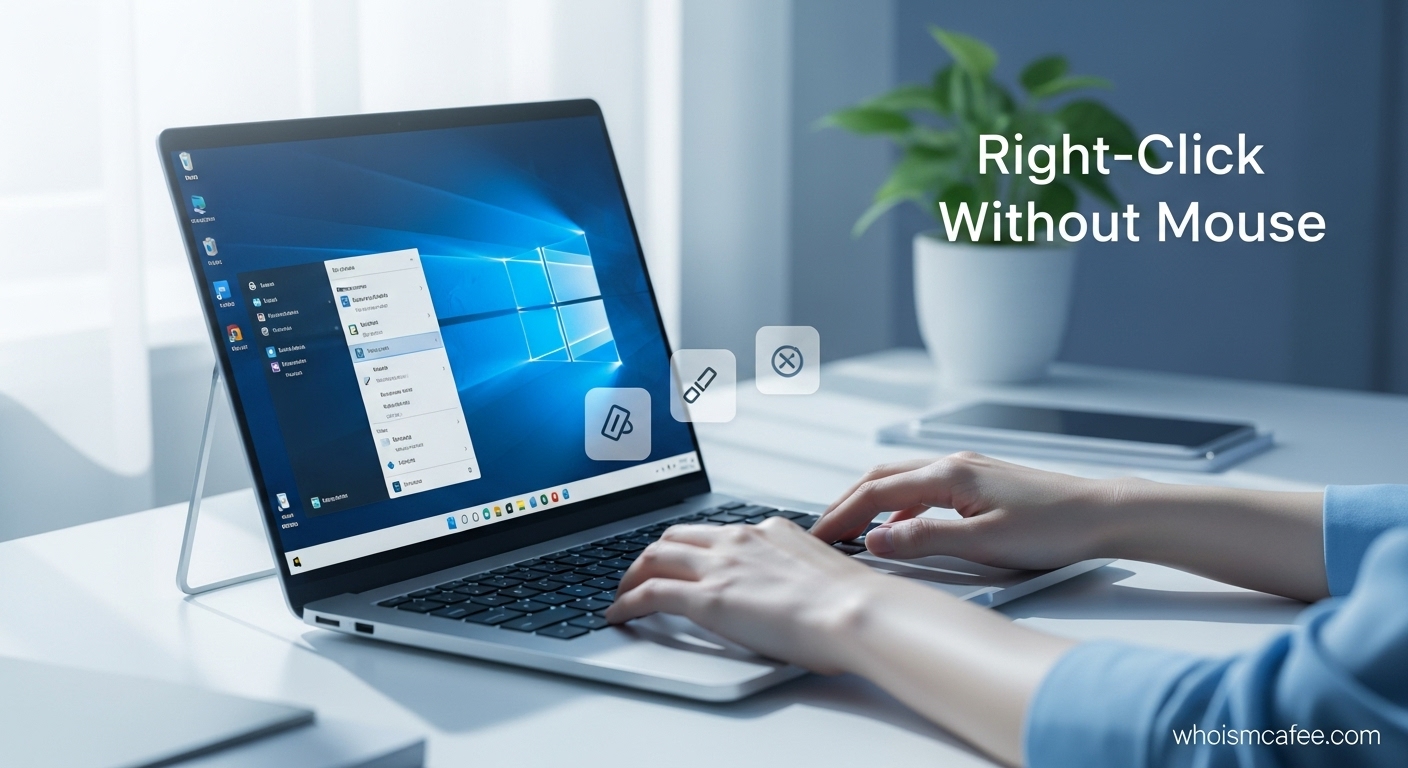 How to Right-Click Without a Mouse Windows | 5 Easy Methods