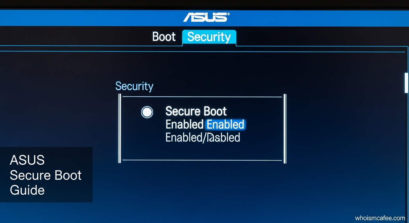 ASUS Motherboard Enable Secure Boot | Easy BIOS Settings Tutorial