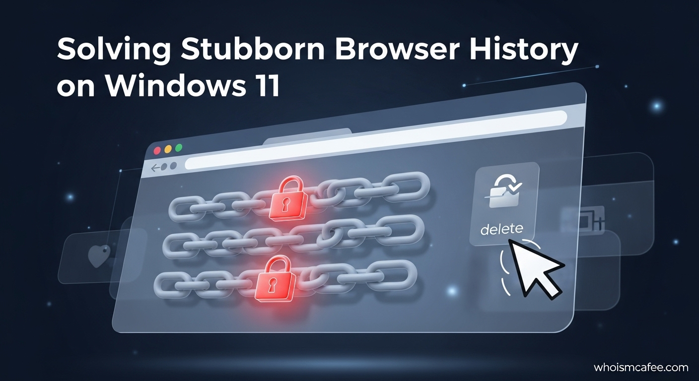 Browser History Won’t Delete in Windows 11? Solved October 2025