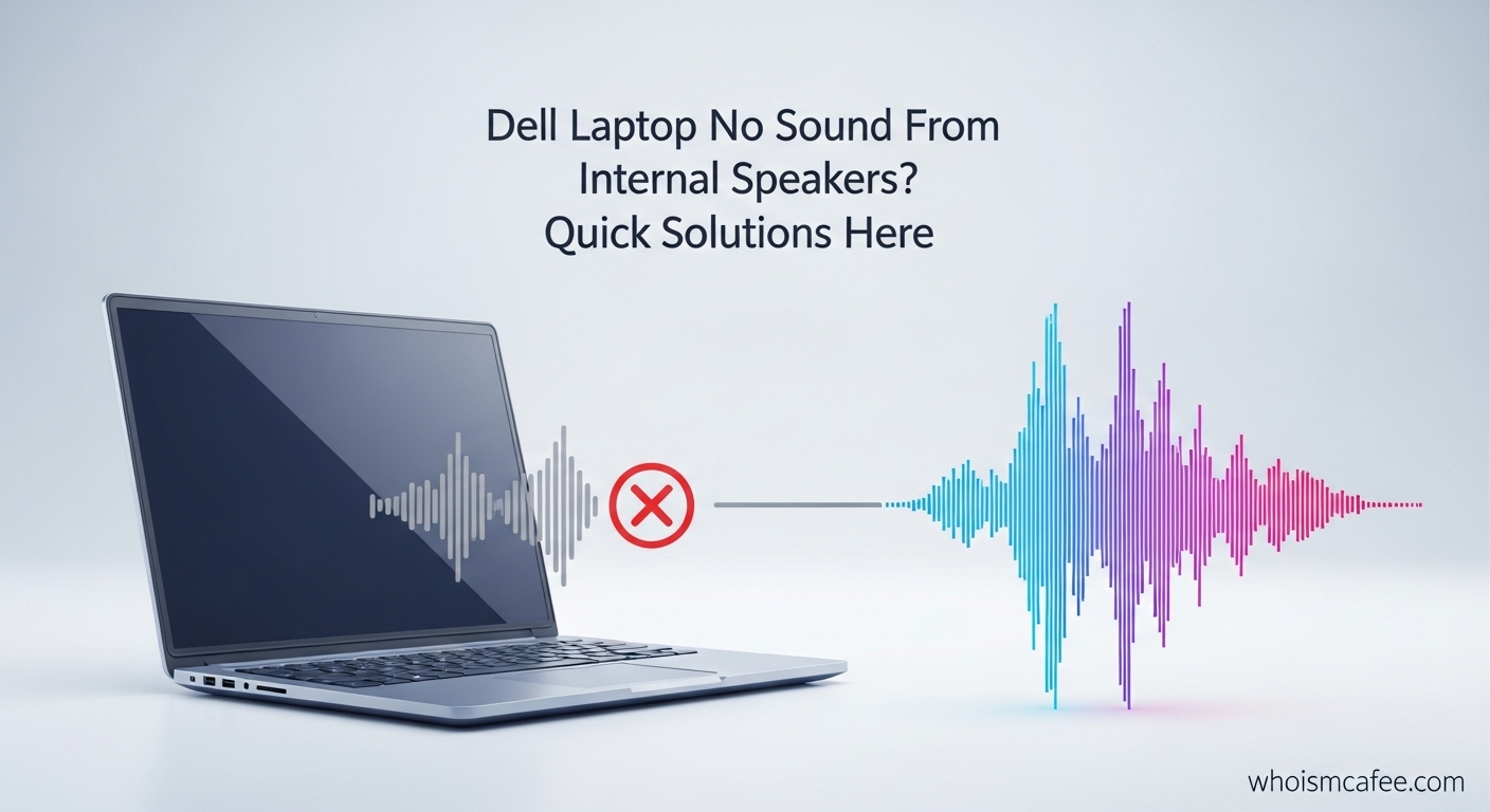 Easy Fixes: Dell Laptop No Sound From Internal Speakers