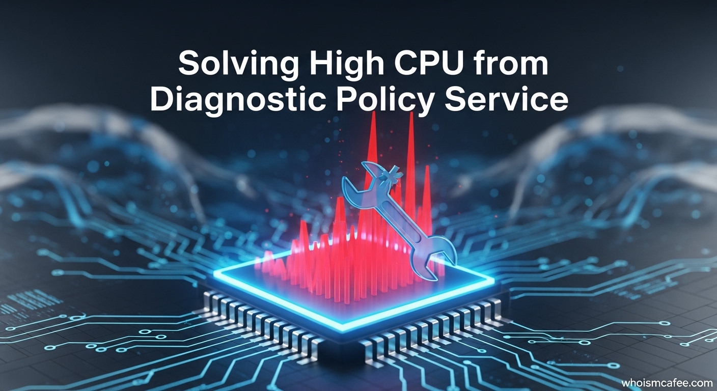 Fix Diagnostic Policy Service High CPU April 2026