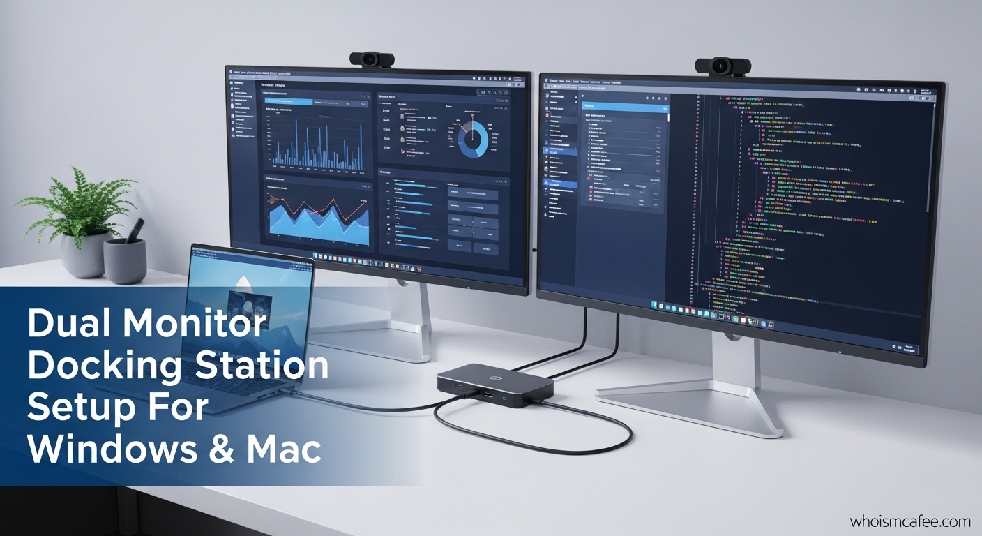 Dual Monitor Docking Station Setup For Windows & Mac | October 2025