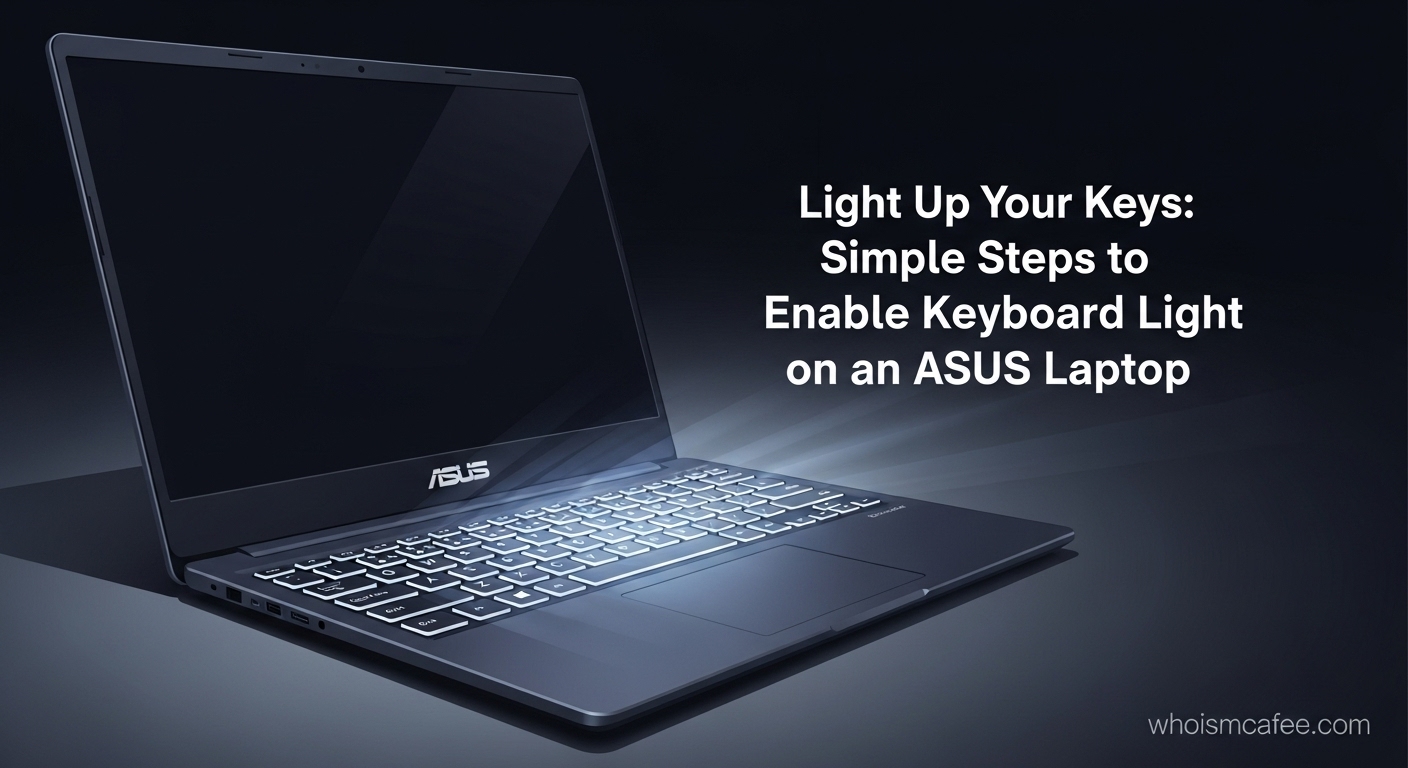 Enable Keyboard Light ASUS Laptop