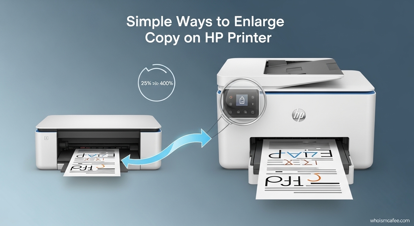 How to Enlarge Copy on HP Printer: Methods October 2025