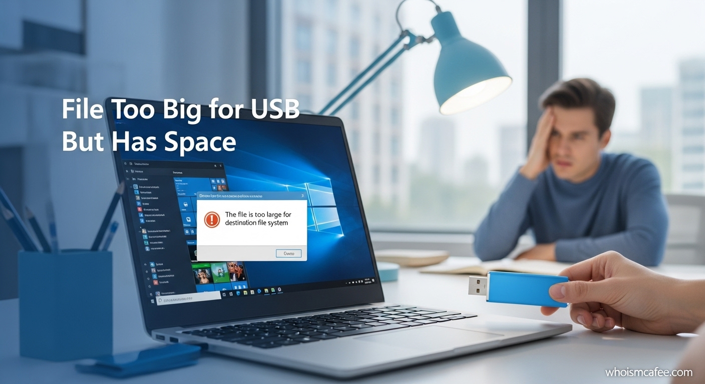File Too Big for USB But Has Space? Quick Fix Guide | October 2025