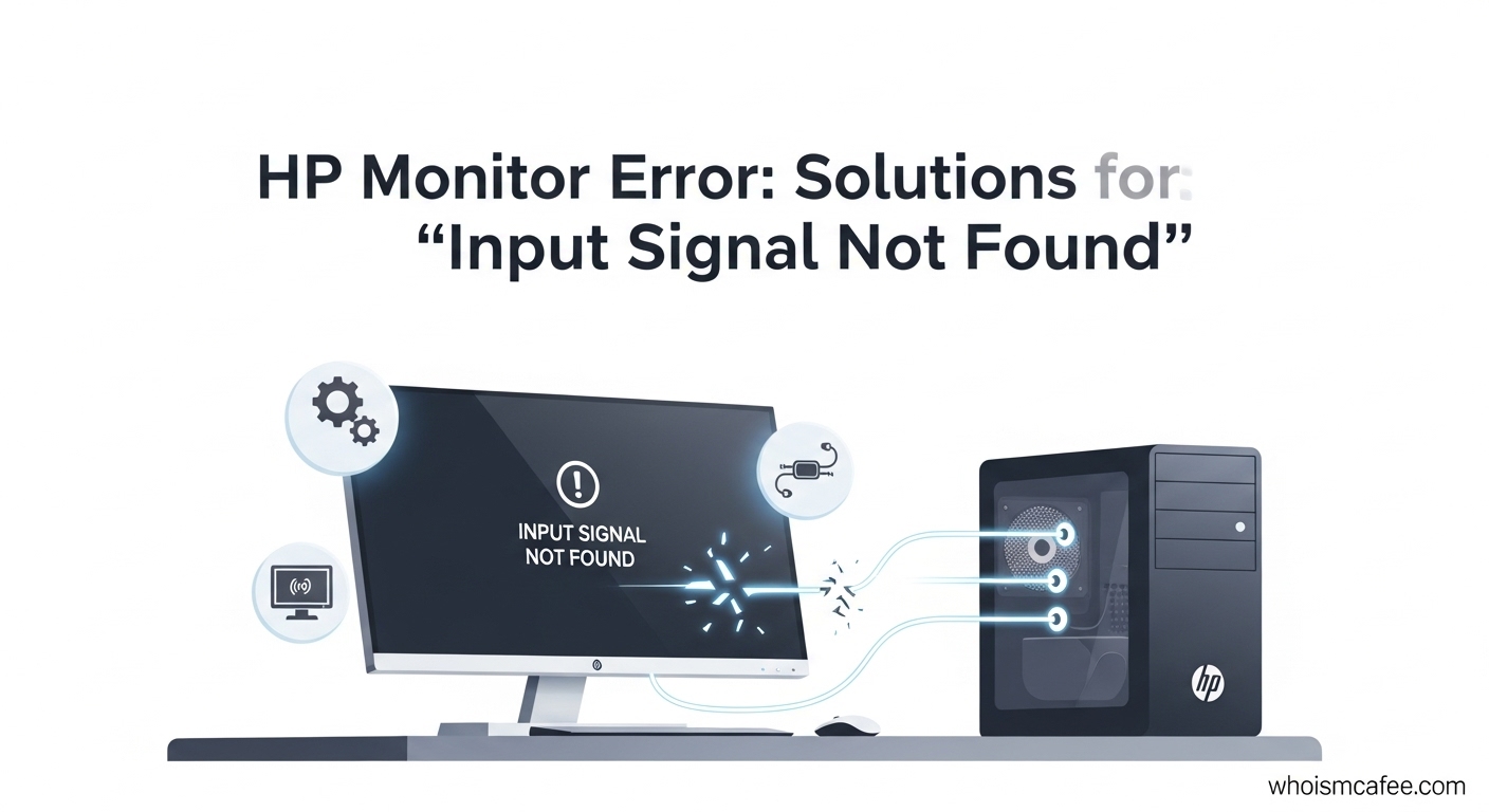 8 Ways to Fix Input Signal Not Found on HP Monitor October 2025