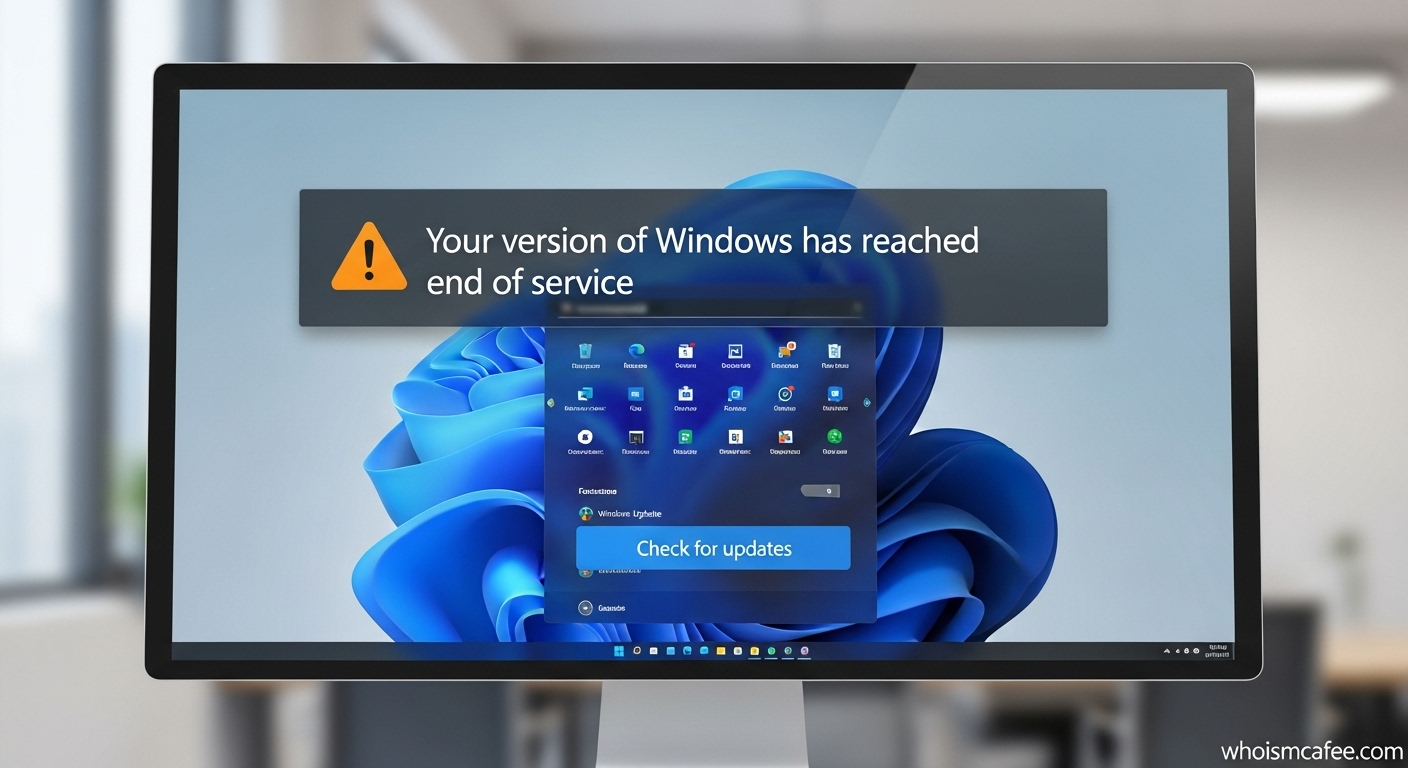 Fix Windows Version End of Service Error Fast | October 2025