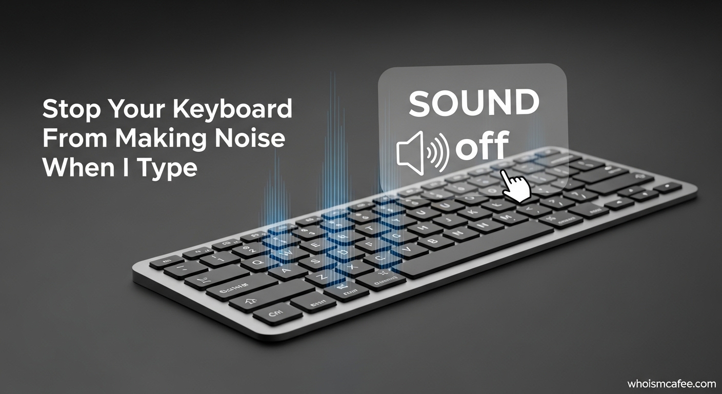 Keyboard Makes Sounds When I Type? Fix for October 2025