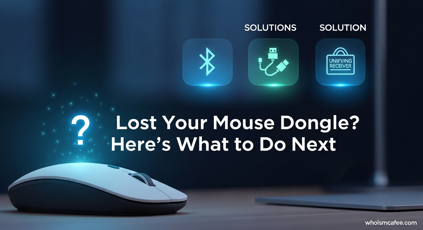 Lost USB Dongle for Mouse: Your Best Options