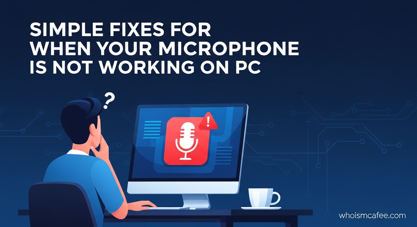 Microphone Not Working on PC? Easy Fixes for October 2025
