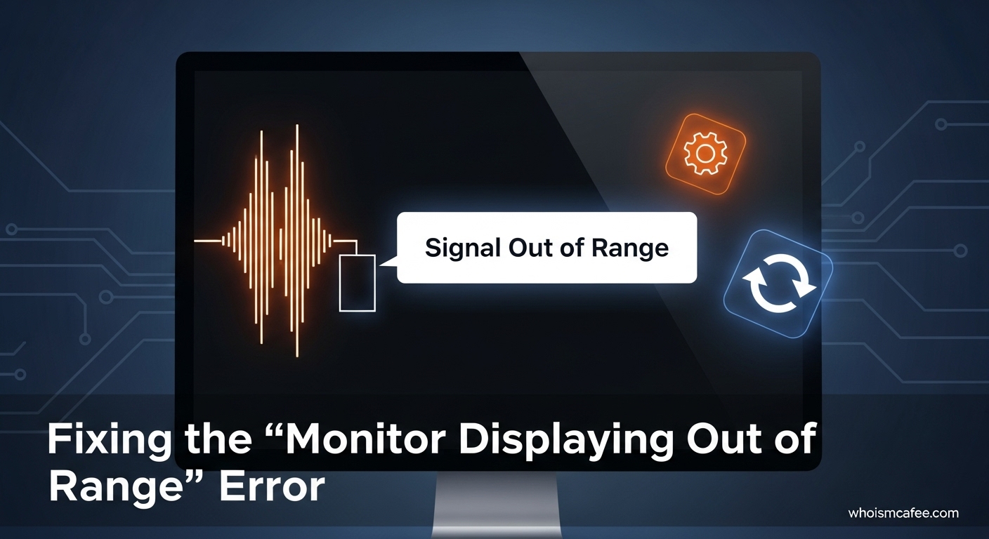 Monitor Displaying Out of Range? Easy Fixes For October 2025