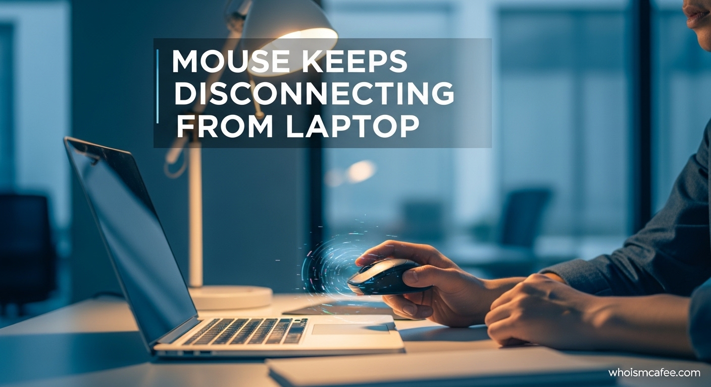 Mouse Keeps Disconnecting From Laptop?  Easy Fixes