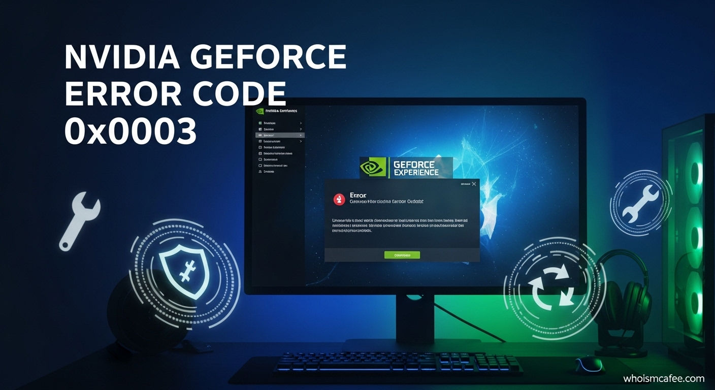 Nvidia GeForce Error Code 0x0003 Fix Guide | 13 Solutions