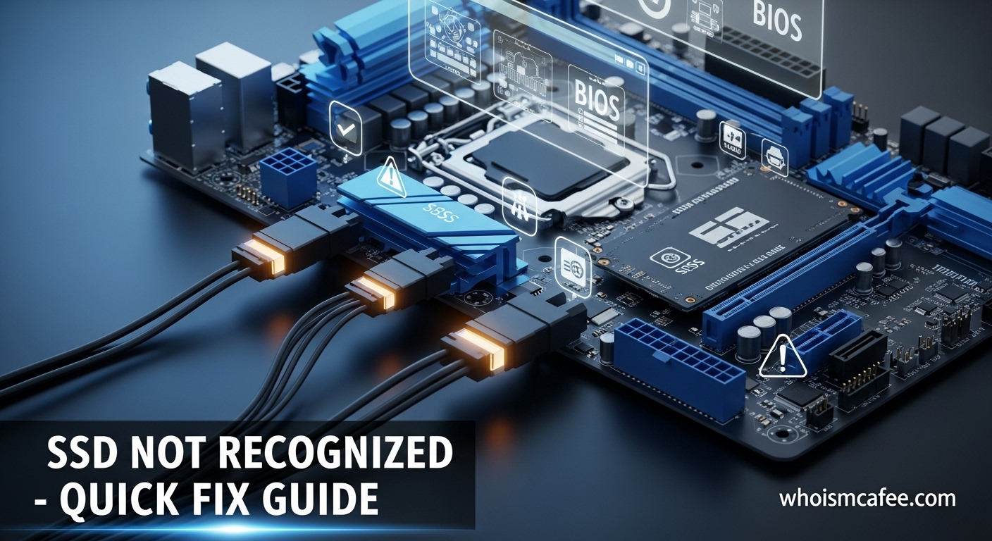 SSD Not Recognized by BIOS: Complete Fix Guide [October] 2025