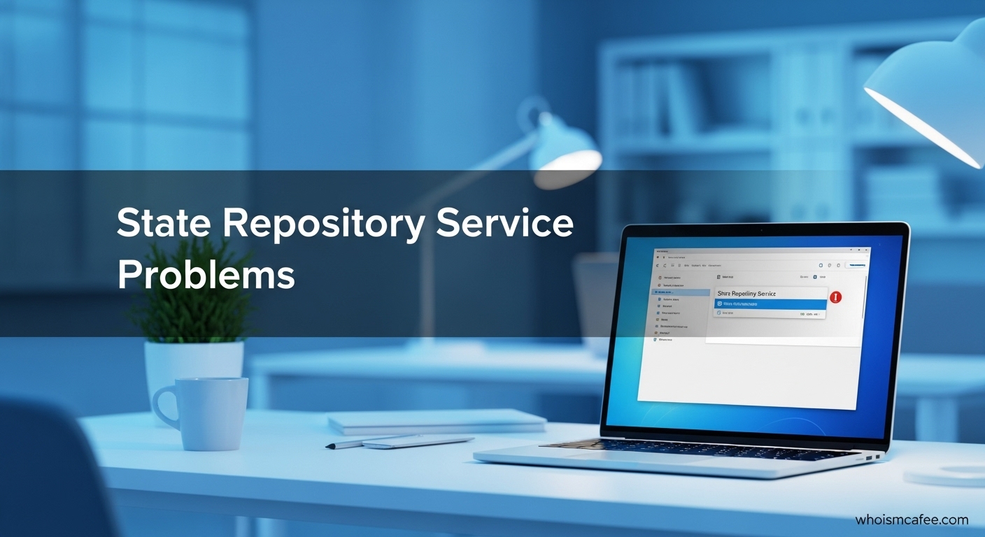 State Repository Service Problems: Complete Fix Guide