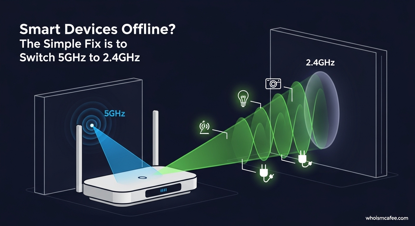 How to Switch From 5GHz to 2.4GHz for Better WiFi April 2026