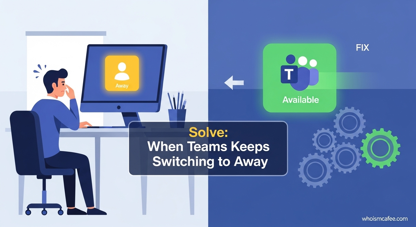 Teams Keeps Switching to Away