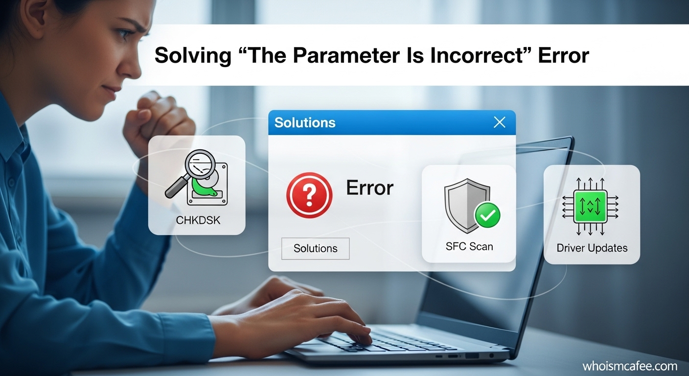 The Parameter Is Incorrect