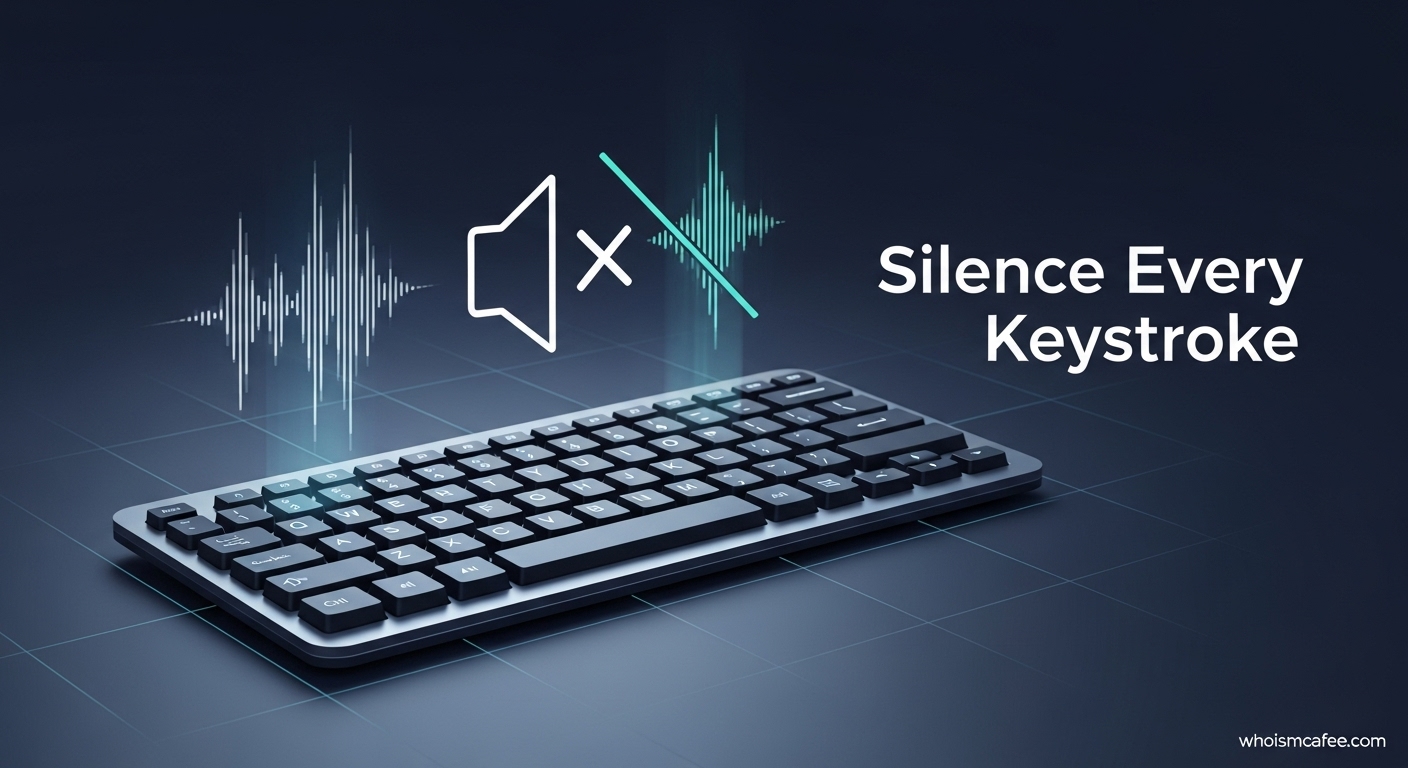 Turn Off Keyboard Sounds: Win, Mac & iPhone Fix October 2025