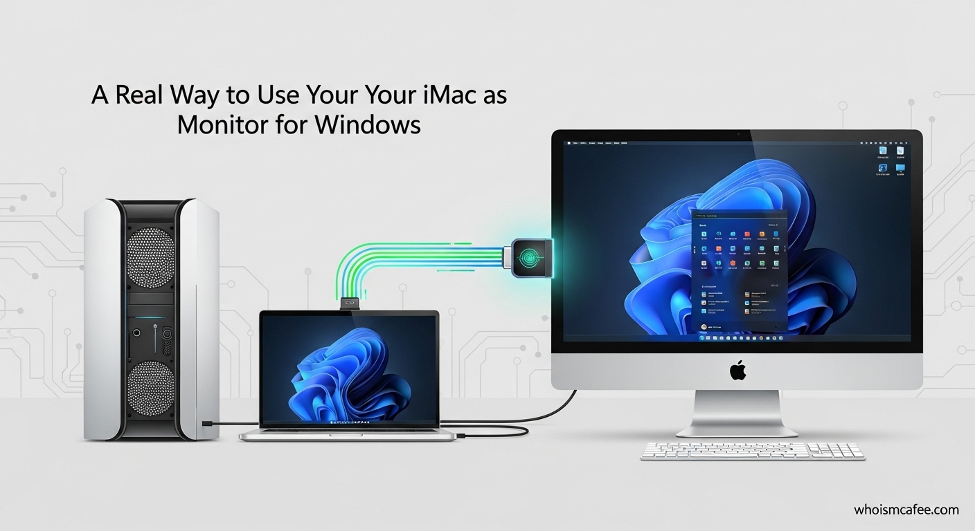 The Right Way to Use iMac as Monitor for Windows PC