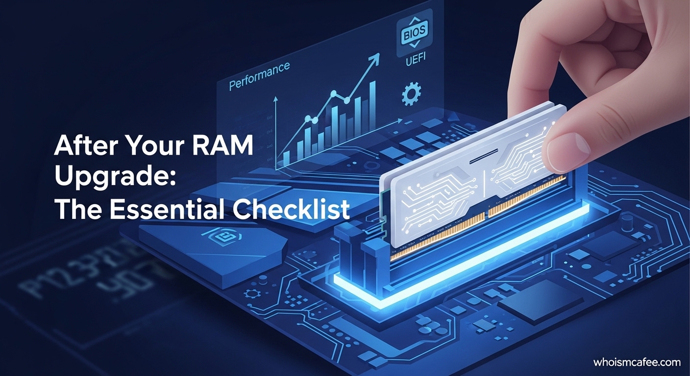 Get Max Speed: What to Do After Upgrading RAM October 2025