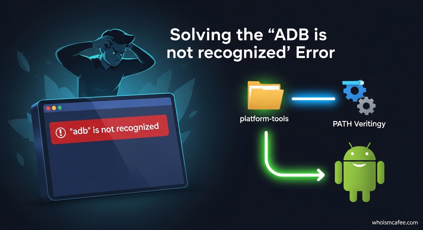Fix ‘adb is not recognized’ Error in Windows