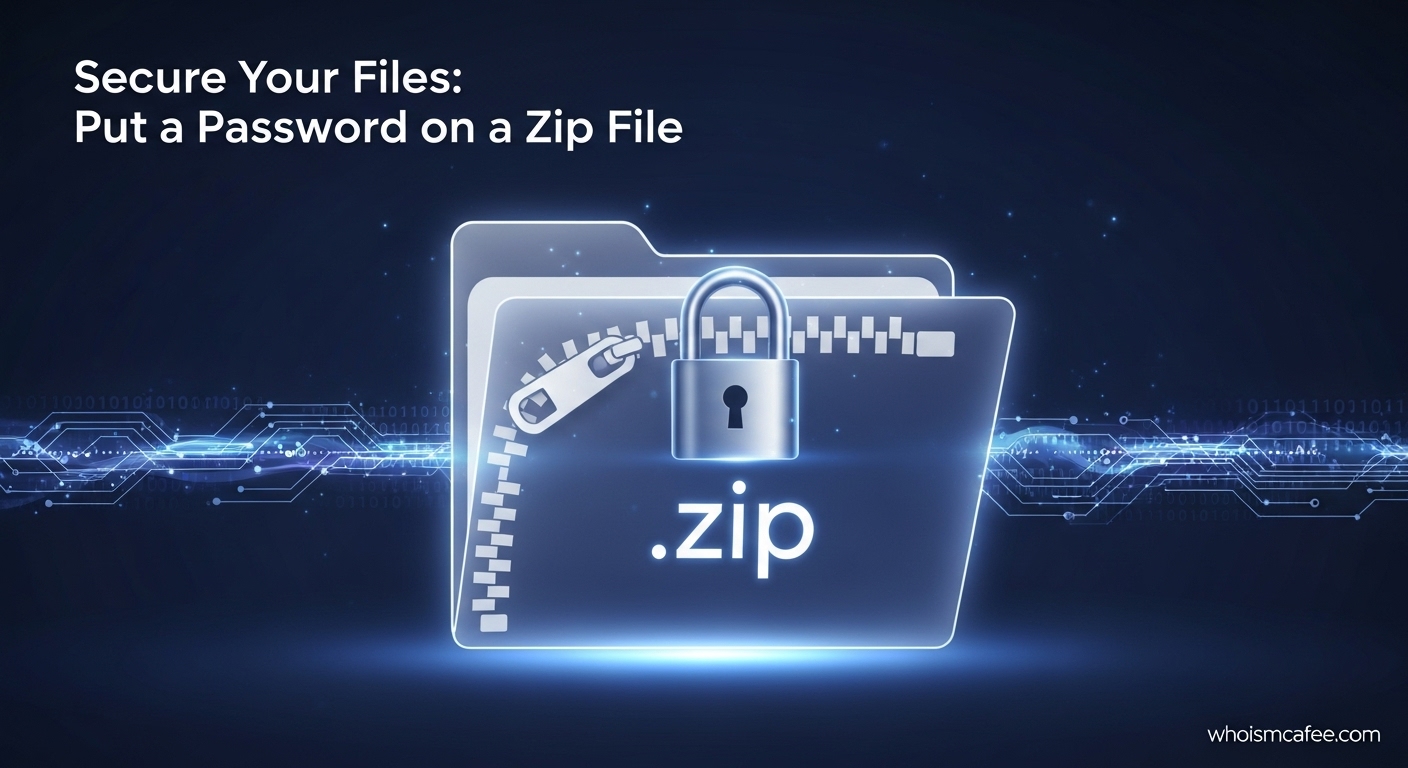 How to Put Password on Zip File April 2026 | Windows & Mac