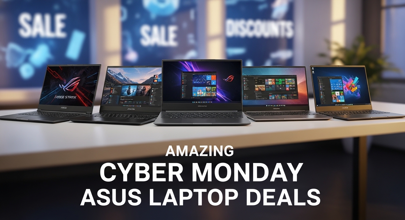 Amazing Cyber Monday ASUS Laptop Deals 2026