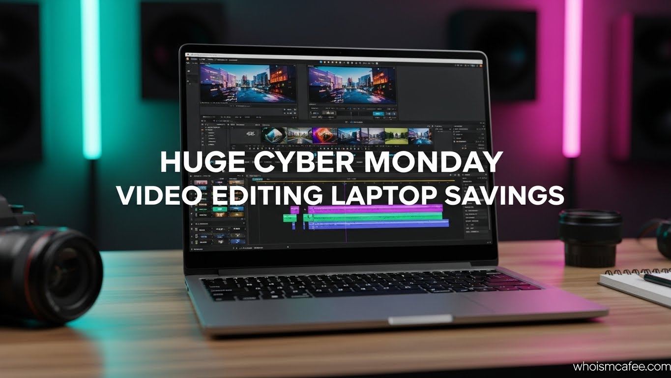 Cyber Monday Video Editing Laptop Picks