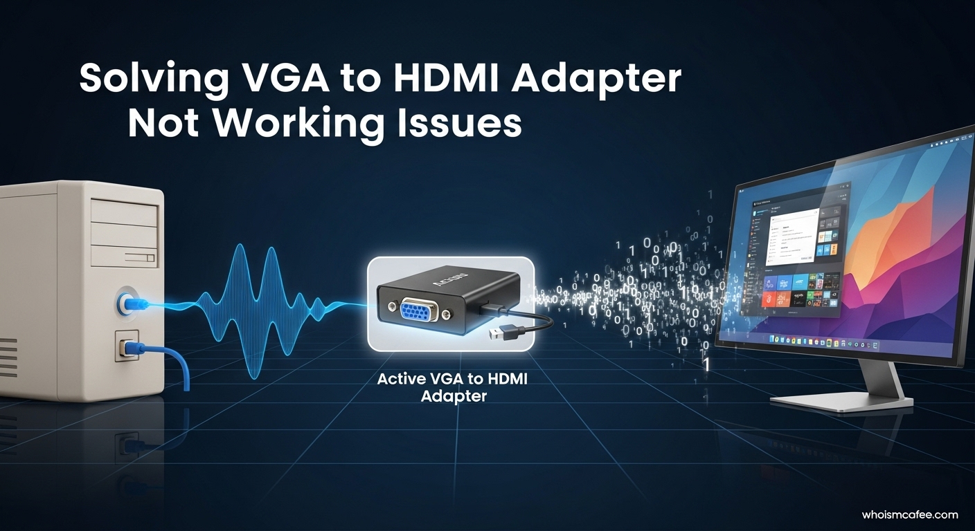 Fix VGA to HDMI Adapter Not Working November 2025 | Simple Steps