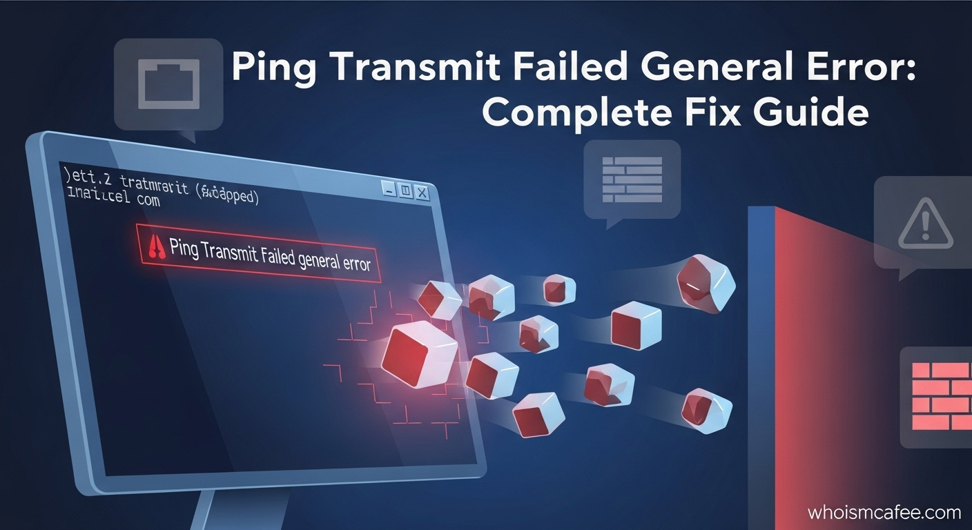Ping Transmit Failed General Error: Complete Fix Guide