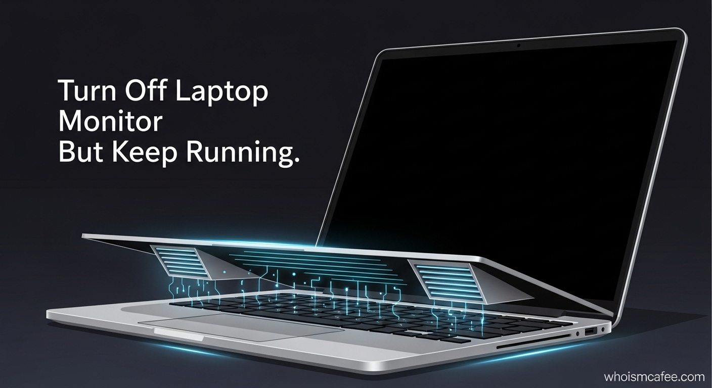 How to Turn Off Laptop Monitor But Keep Running November 2025