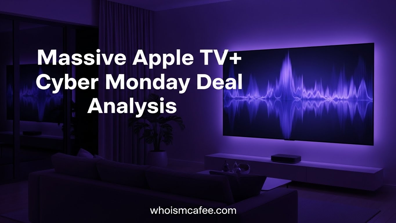 Apple TV+ Cyber Monday Deal: Save 50% in December 2025