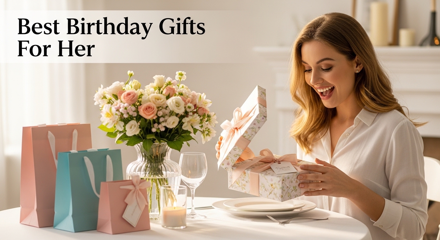 Best Birthday Gifts For Her 2026: 15 Thoughtful Presents She’ll Actually Love