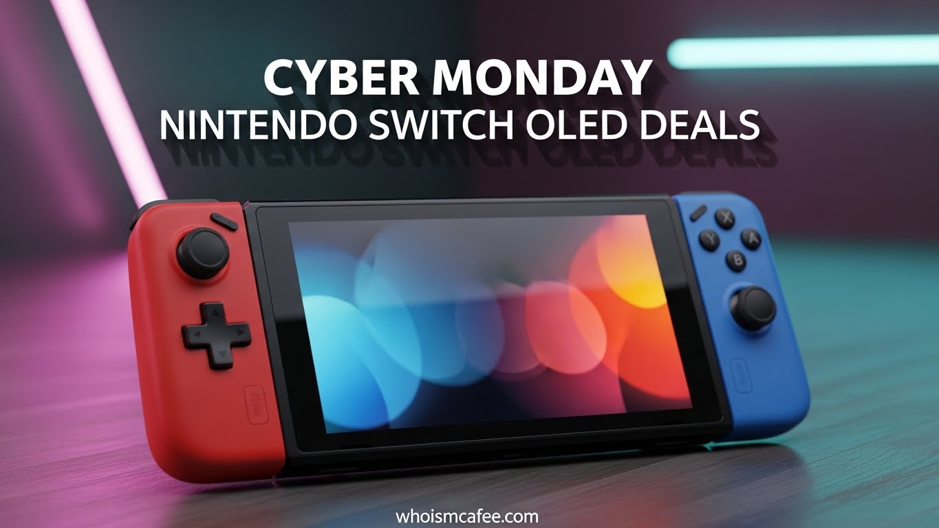 Save Big: Best 10 Cyber Monday Nintendo Switch OLED Deals