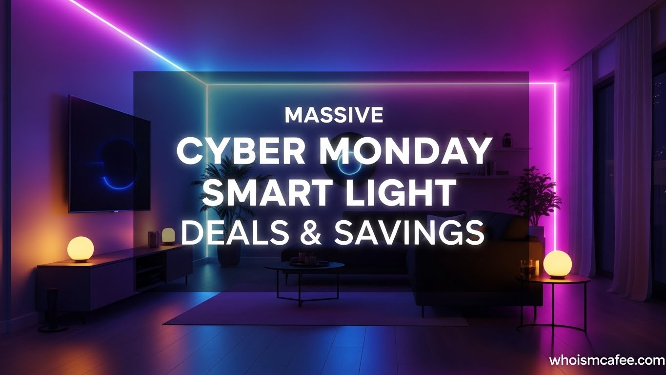 Top 9 Cyber Monday Smart Light Deals December 2025 Savings