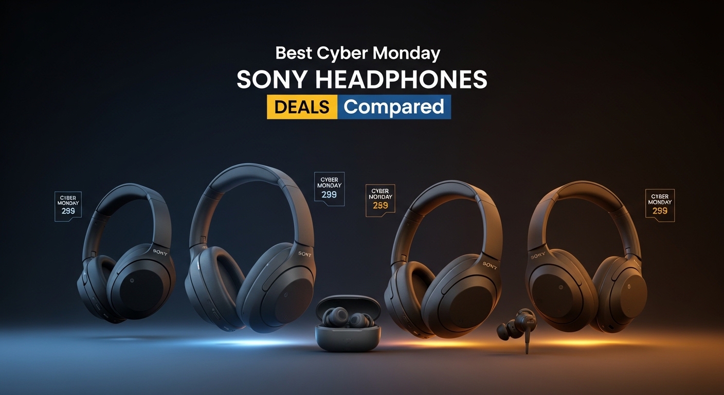 Best Cyber Monday Sony Headphones Deals Compared 2026