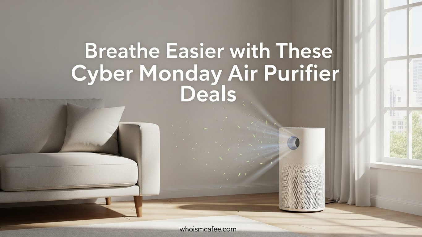 Cyber Monday air purifier deals