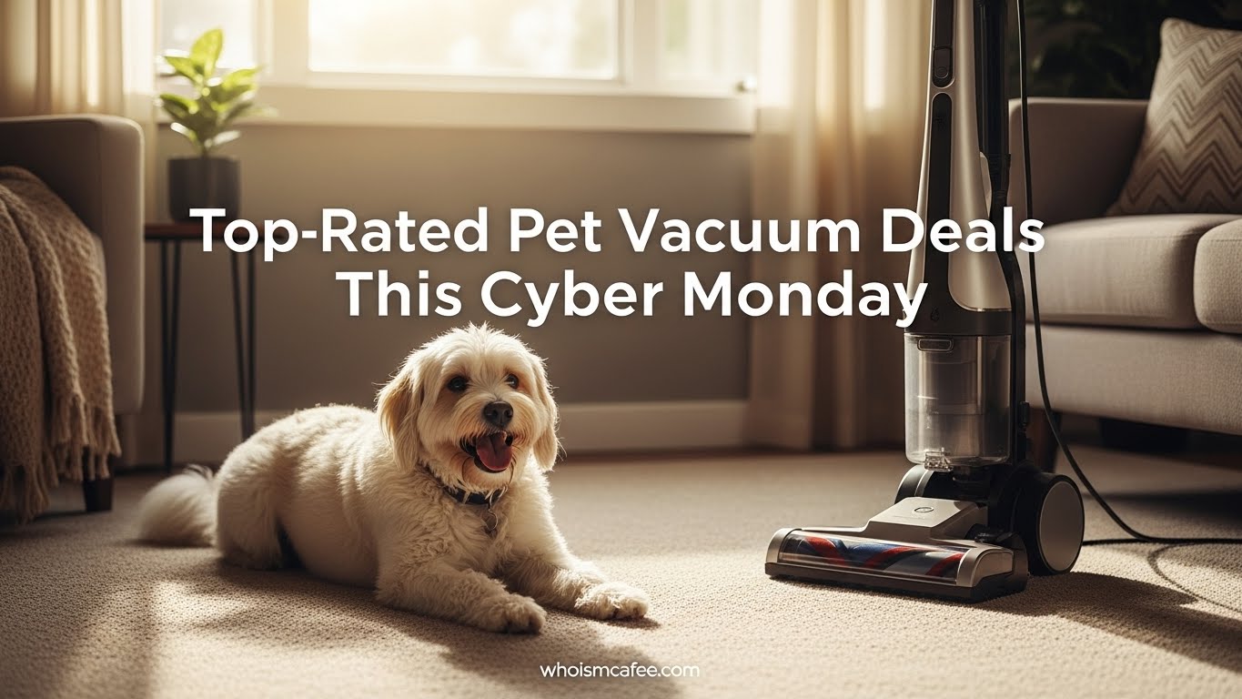 Find 6 Pet Vacuum Deals on Cyber Monday
