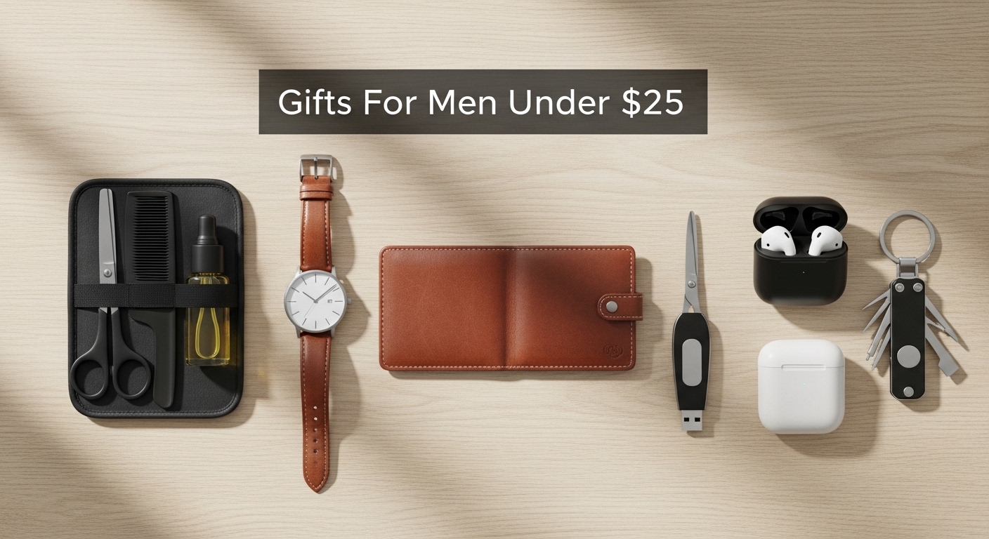 Gifts For Men Under $25: 10 Best Budget-Friendly Ideas