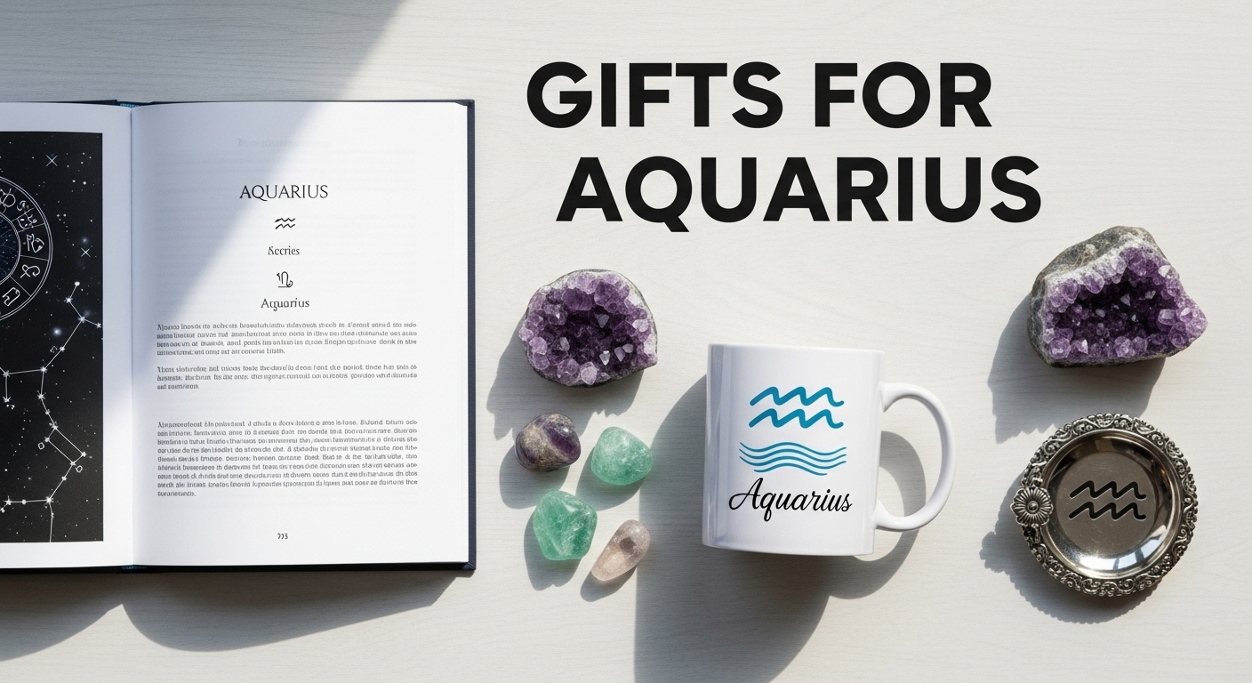 Gifts for Aquarius: 12 Unique Zodiac-Themed Presents They’ll Love