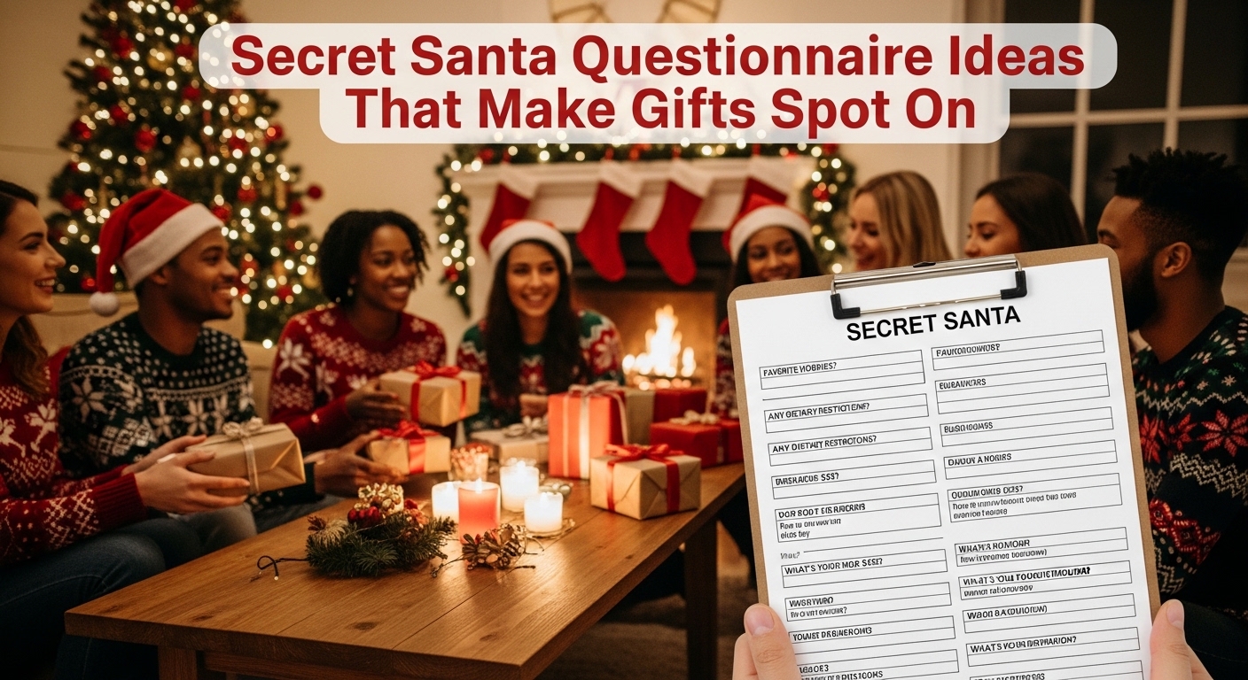 Secret Santa Questionnaire: The Complete 2026 Guide